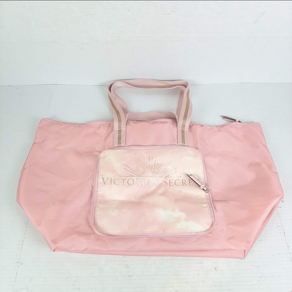 Victoria's Secret Handbags - 🔥Victoria's Secret Sunset Ombre Getaway Weekender Packable Travel Tote